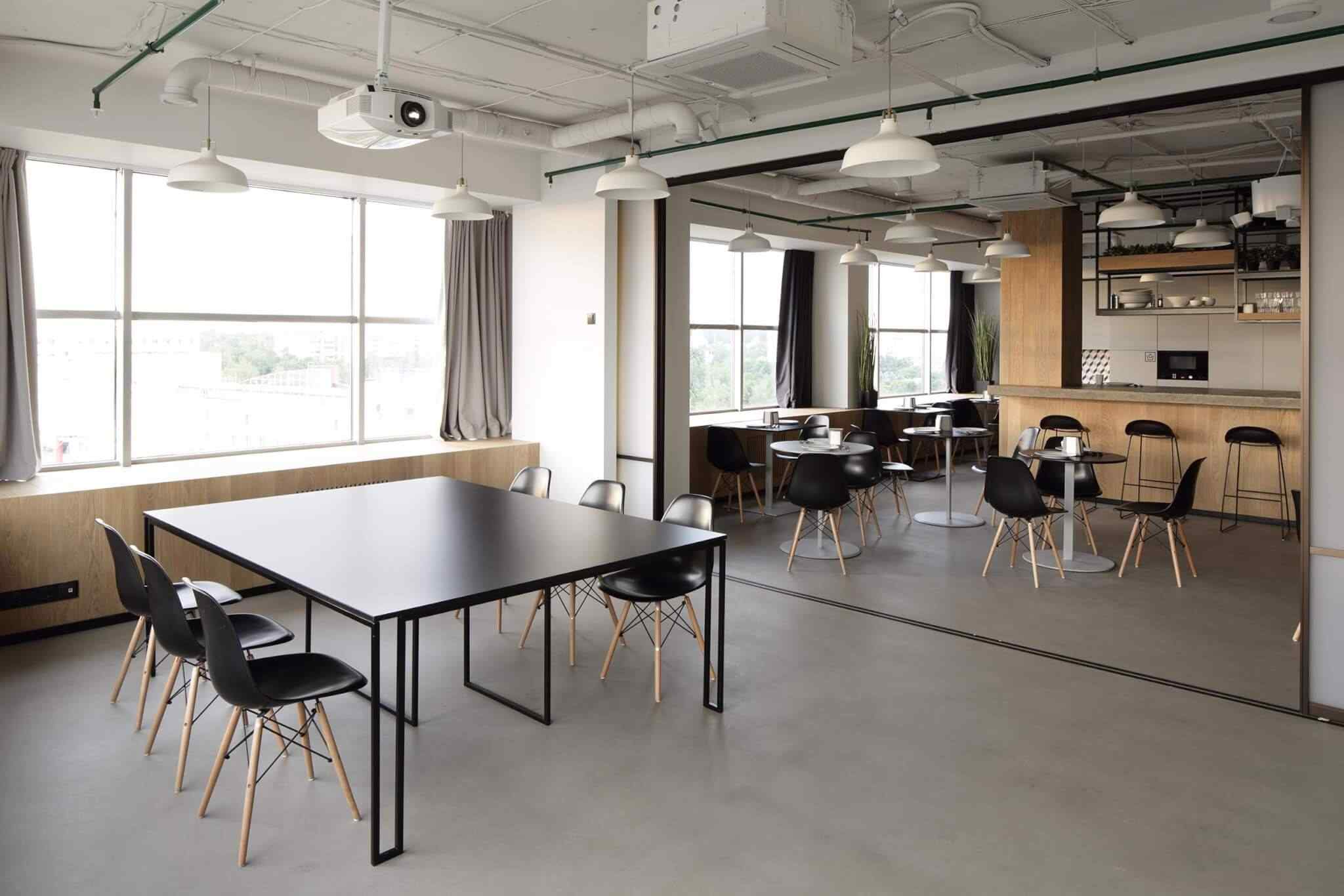 Industrial kitchen space